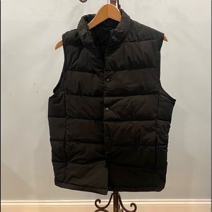 Mens Black Sport Jacket Vest